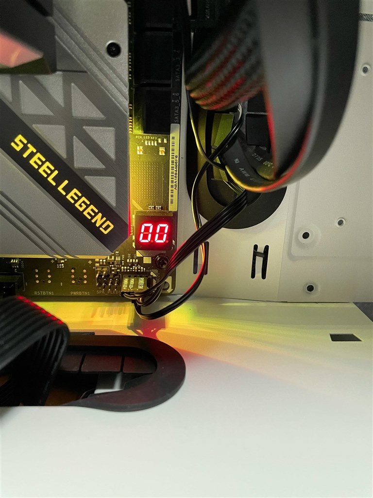 Asrock B550 Steel Legend (起動後による動作確認済) Help!! 急に起動しなくなりました。（Dr.Debug Code90