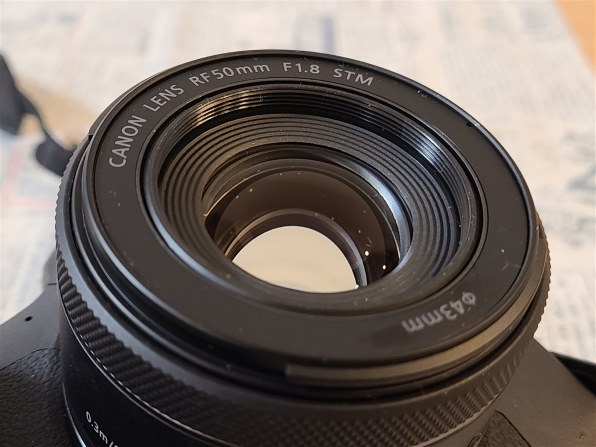 Canon RF50mm F1.8 STM 単焦点レンズ＋純正レンズフード