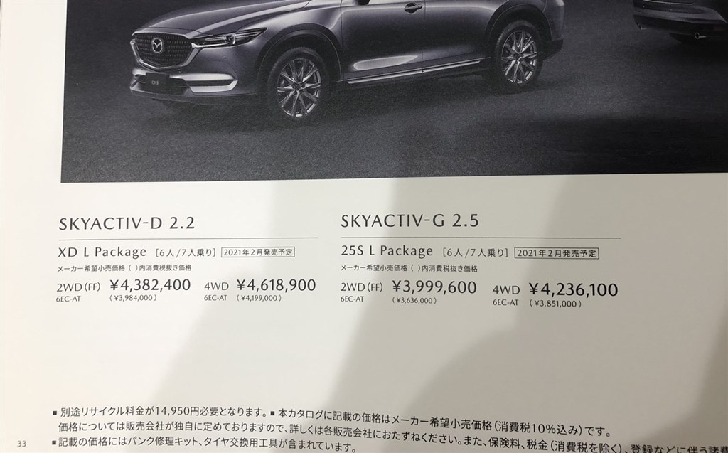 Lパケ Exclusivemodeの納車時期について マツダ Cx 8 のクチコミ掲示板 価格 Com