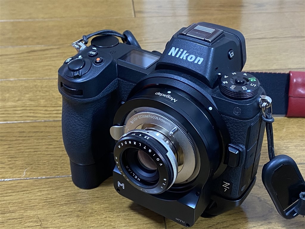 コシナ HELIAR 40mm F2.8との組み合わせ』 Megadap MTZ11 の