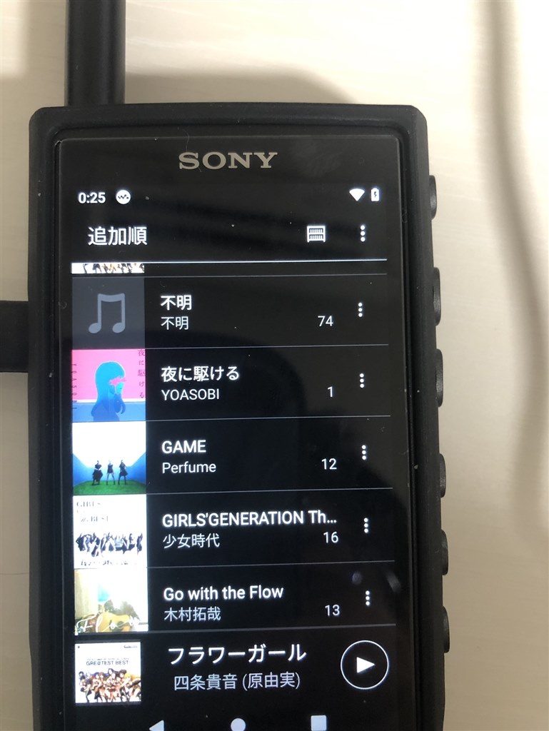 SONYウォークマン NW-ZX507＋microSDカード（64GB）