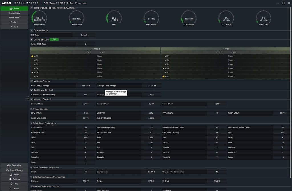 アイドル時の周波数』 AMD Ryzen 9 5950X BOX のクチコミ掲示板 - 価格.com