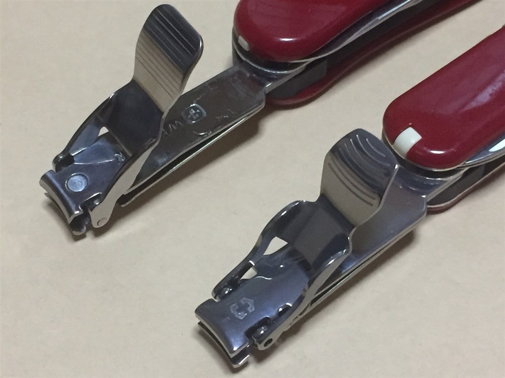 ウェンガーとビクトリノックスのネイルクリップ比較』 クチコミ掲示板  