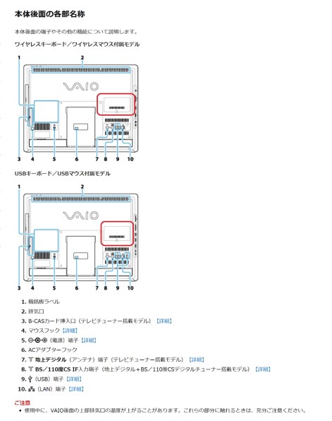 Windows7から10へのアップグレードについて』 SONY VAIO Jシリーズ 