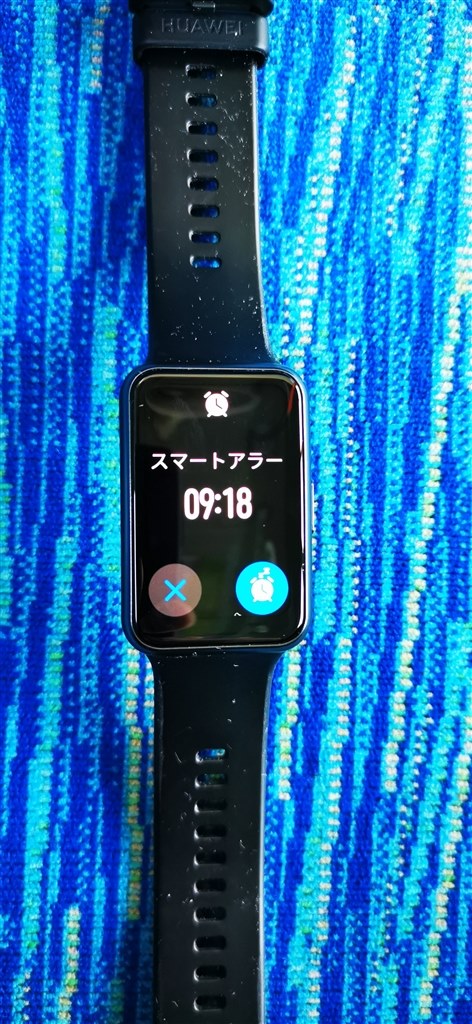 本体側でのアラーム設定の操作性についての質問』 HUAWEI HUAWEI WATCH FIT のクチコミ掲示板 - 価格.com