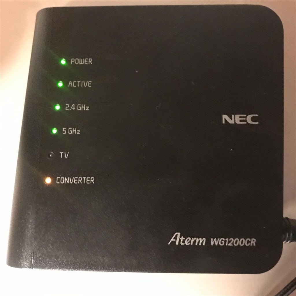 中継機としての使用法』 NEC Aterm WG1200CR PA-WG1200CR のクチコミ掲示板 - 価格.com