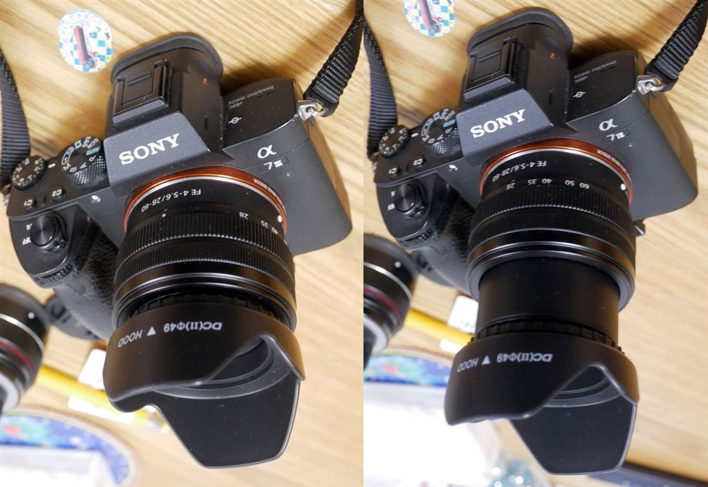 Sony レンズ FE28-60mm F4-5.6 (SEL2860)フード付き-