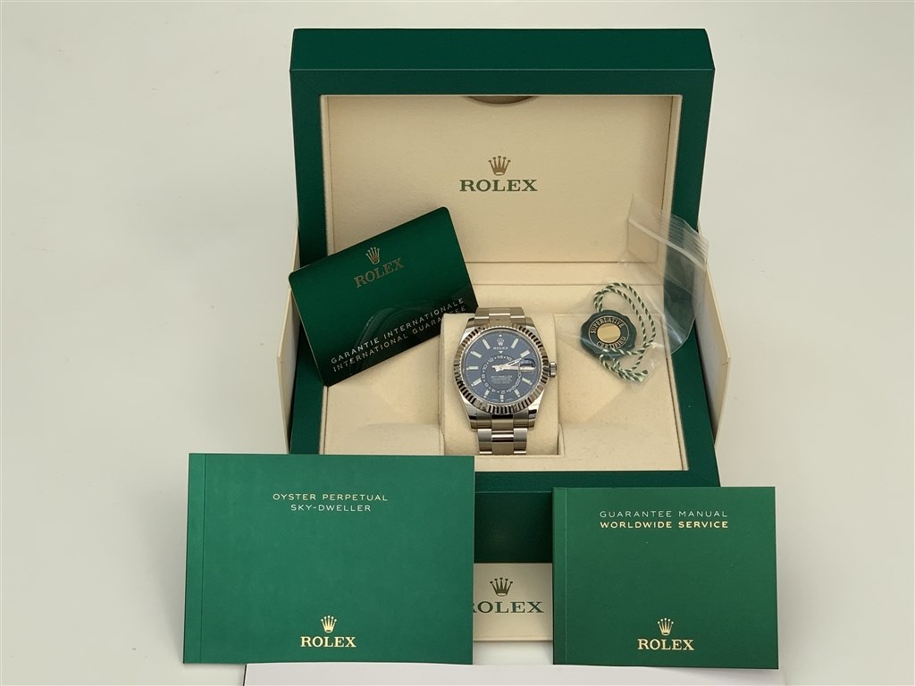 中古)ROLEX ロレックス スカイドゥエラー 336934 ブラック