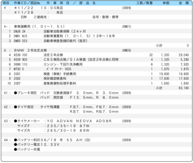 116i 9年目の車検 Bmw 1シリーズ 2011年モデル のクチコミ掲示板 価格 Com