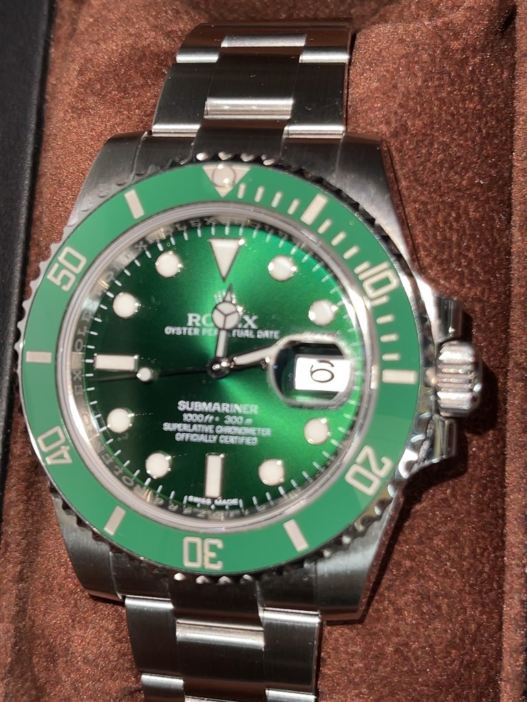 新品未使用　サブマリーナ　ハルク　掛け時計　非売品　拡大鏡 ハルク サブマリーナ 掛け時計 非売品 ハルク購入しました。イイですね