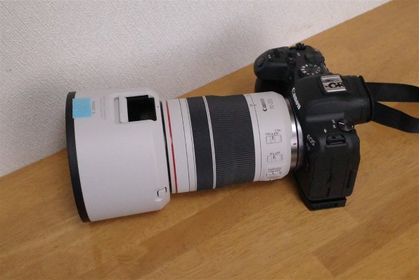 RF70-200mm F2.8（ET-83F）フードの流用』 CANON RF70-200mm F4 L IS 
