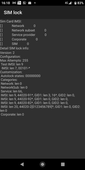 Sim解除できていますでしょうか？』 SONY Xperia XZ2 SoftBank の