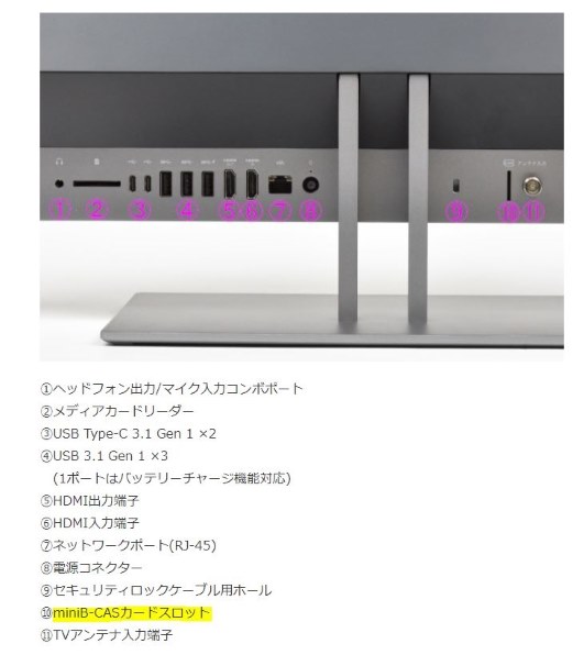 HP Pavilion All-in-One 24-xa0174jp 一体型 HP Pavilion All-in-One 24-xa0174jp 価格.com限定 Core i5/2TB