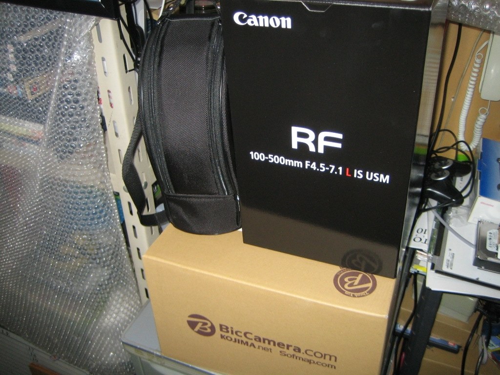 新品未使用　Canon RF100-500mm F4.5-7.1L IS USM