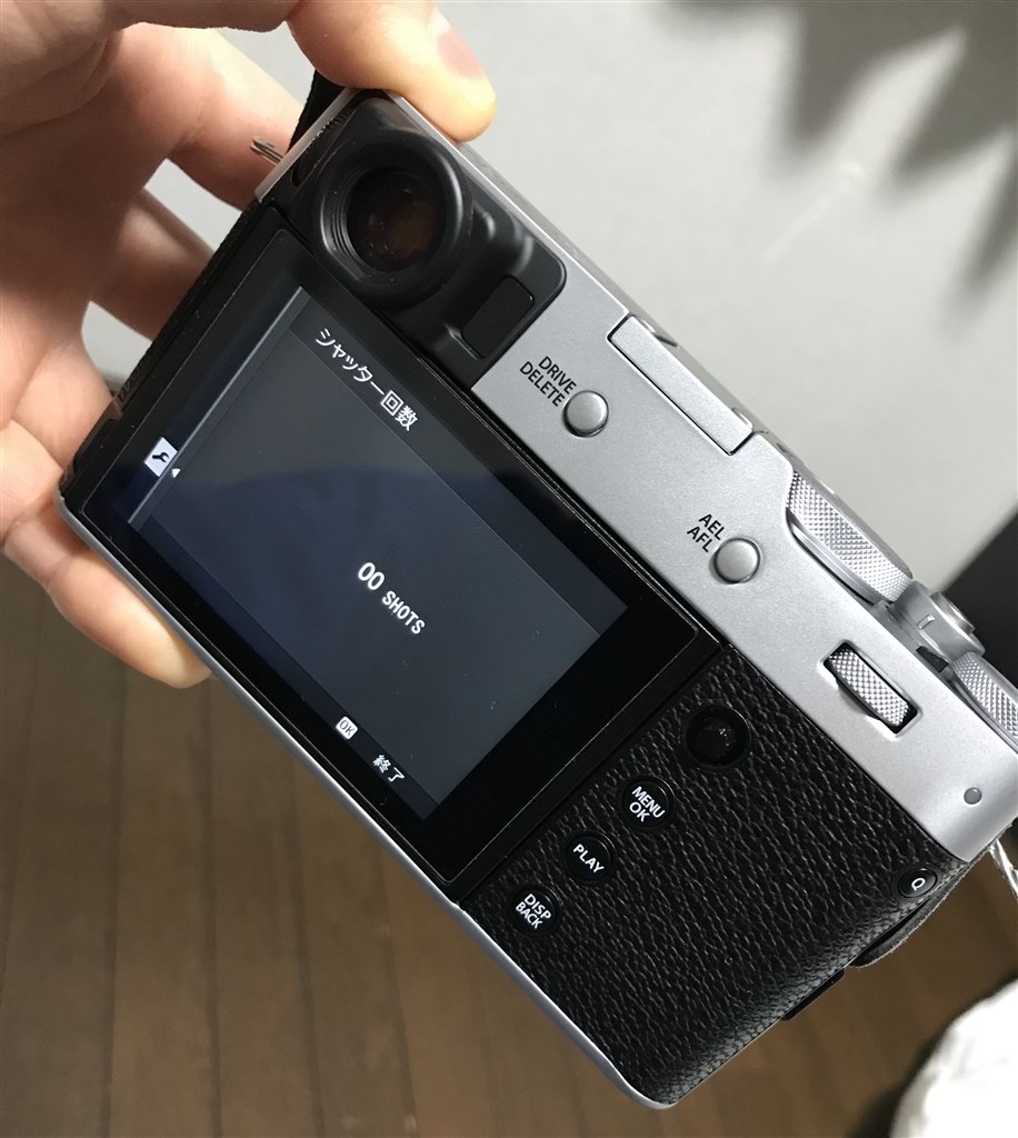 シャッター回数について』 富士フイルム FUJIFILM X100V のクチコミ