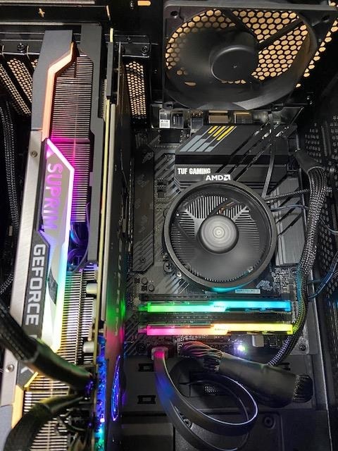 組み立て後、BIOS画面が映らない』 ASUS TUF GAMING B550-PLUS の