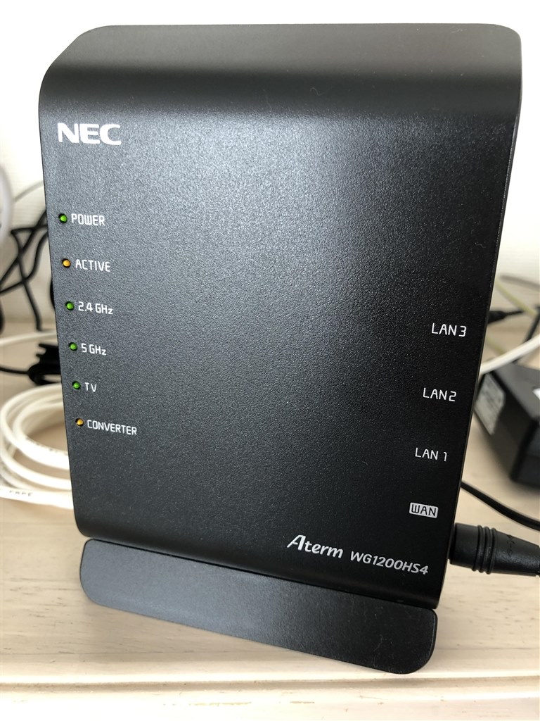 NEC Aterm 無線LAN Wi-Fiルーター  dual_band AC1800(11ac対応) 1300 450Mbps WG1800H