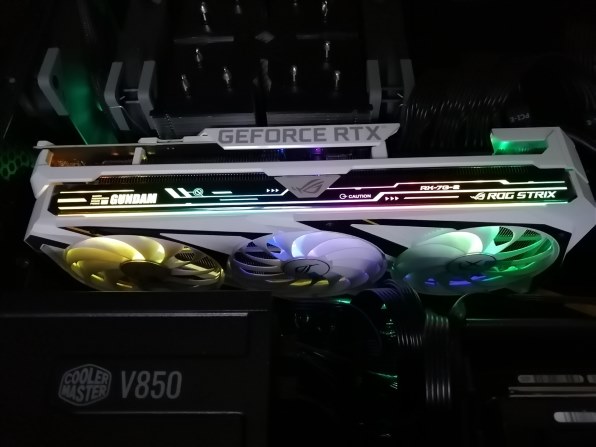 Asus ROG GeForce RTX 3080 ガンダムエディション