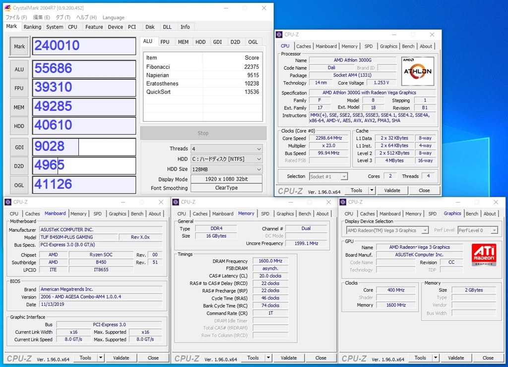 TEAM T-FORCE ZEUS DDR4 3200 8GB×2 について』 クチコミ掲示板 - 価格.com