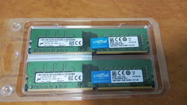 Crucial CT2K16G4DFD832A、2セット、16GB×4本 Amazon | Crucial 増設メモリ CT2K16G4DFD832A ［DIMM DDR4