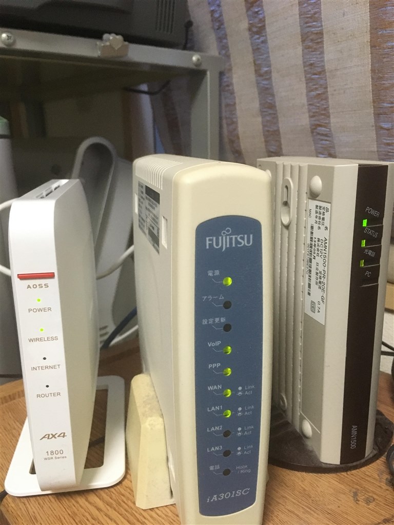 交換設置後ネットが未接続になる件について』 バッファロー