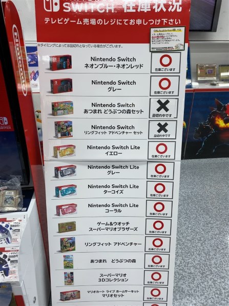 任天堂 Nintendo Switch HAD-S-KABAA [ネオンブルー・ネオンレッド