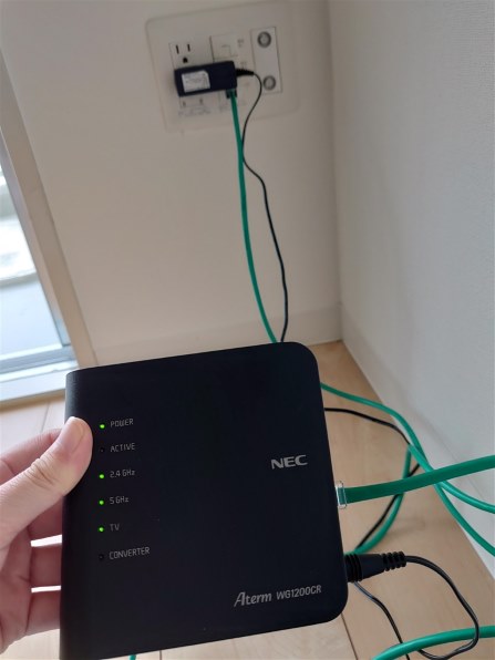 NEC Aterm WG1200CR PA-WG1200CR投稿画像・動画 - 価格.com