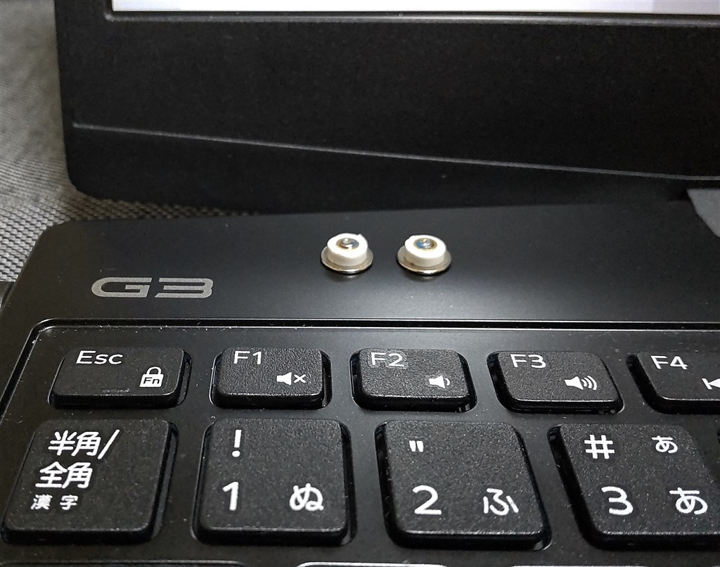 ヒンジが壊れた方いませんか？』 Dell Dell G3 15 3500 NG385VRA-ANL