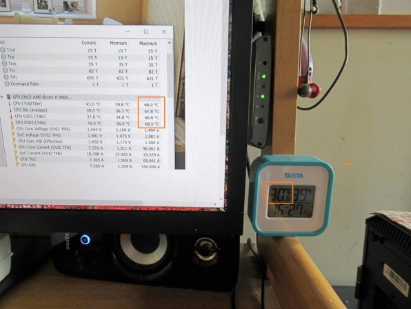 リテールクーラーとCPU温度』 AMD Ryzen 5 5600X BOX の