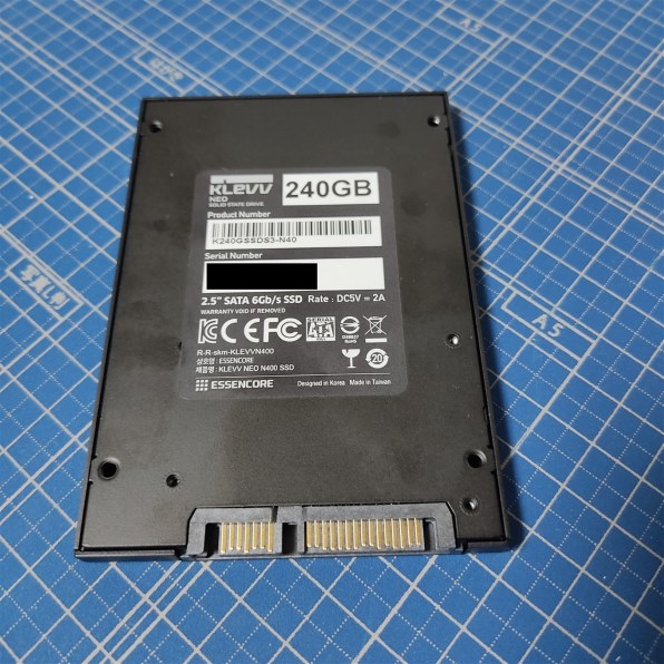 ESSENCORE KLEVV NEO N400 K240GSSDS3-N40投稿画像・動画 - 価格.com
