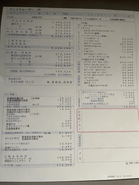 本日見積もり行きました。』 トヨタ ランドクルーザー のクチコミ
