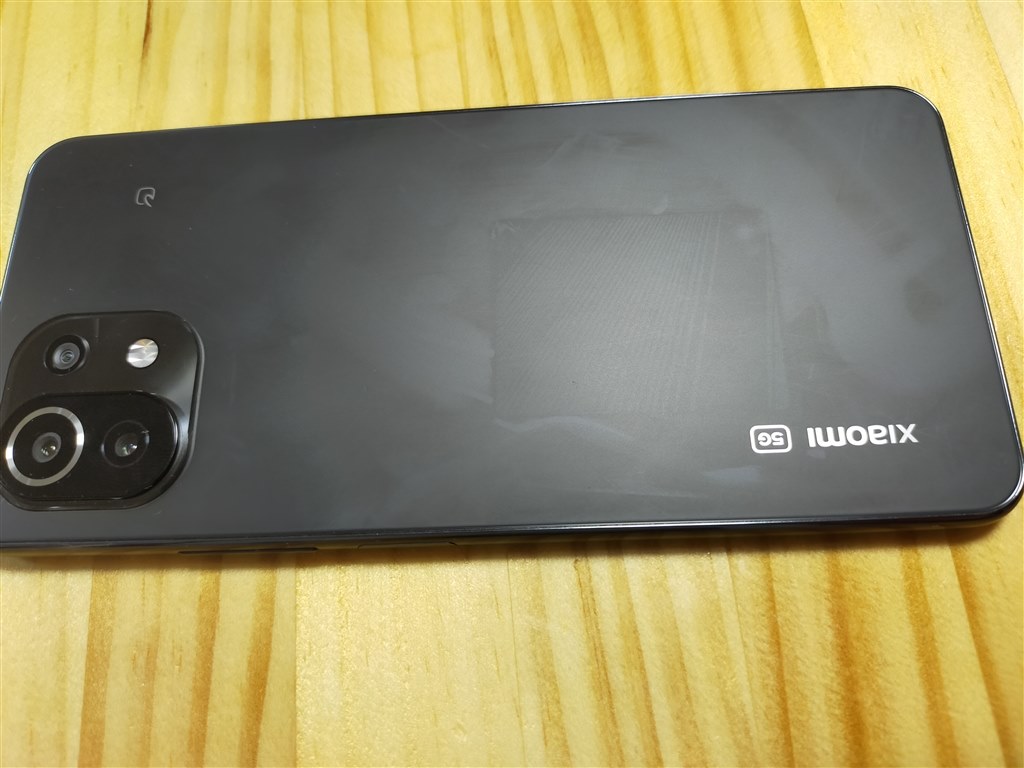 黒マット好み分かれる』 Xiaomi Mi 11 Lite 5G SIMフリー のクチコミ 