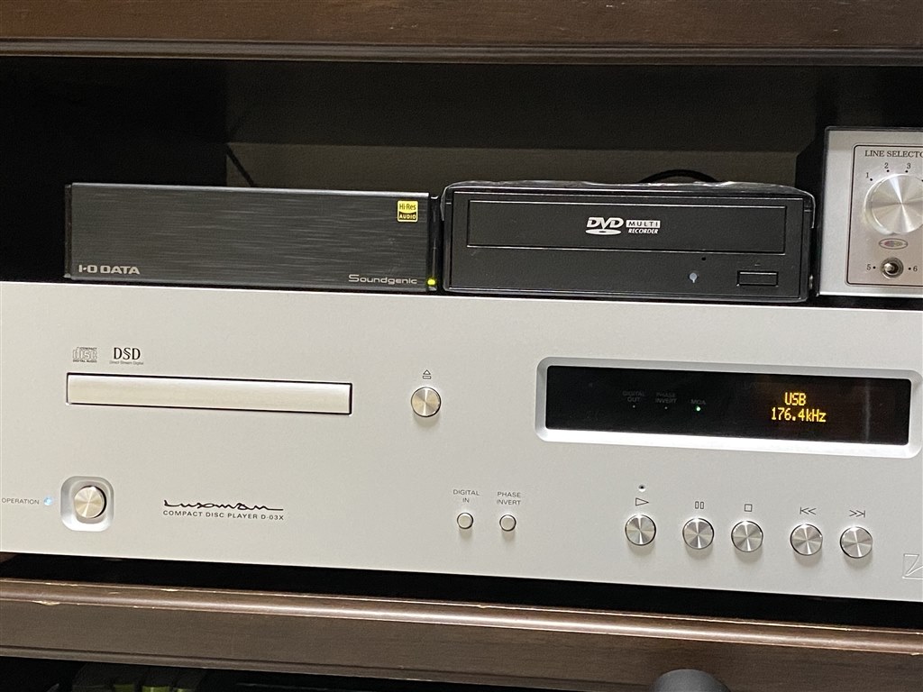 Soundgenicを接続して聴いていらっしゃる方』 LUXMAN D-03X のクチコミ