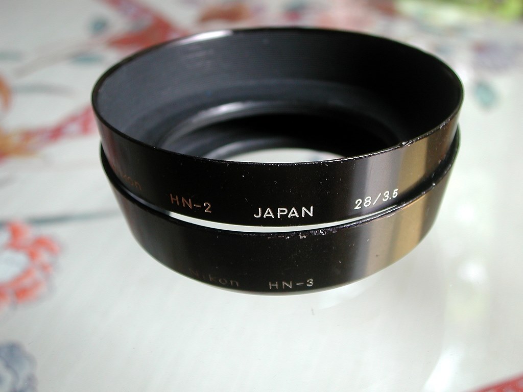 NIKON Z 28mm F2.8とフィルター、フード - レンズ(単焦点)