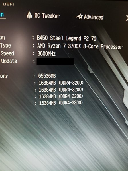 crucial Ballistix BL2K8G32C16U4BL [DDR4 PC4-25600 8GB 2枚組