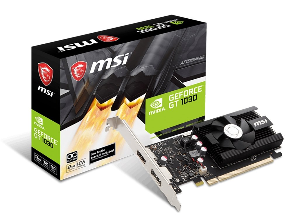 MSI GeForce GTX1650 ロープロファイル - PCパーツ