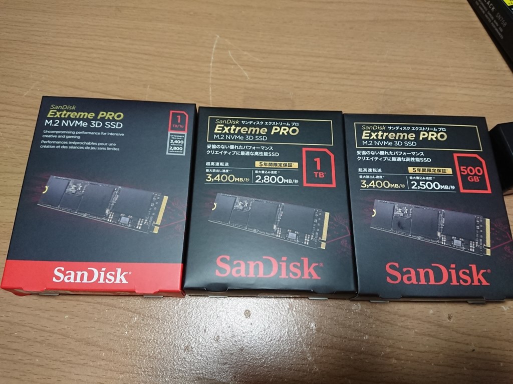 Sandiskブランドを買ったけど．．．』 SANDISK エクストリーム プロ SDSSDXPM2-1T00-J25 のクチコミ掲示板 -  価格.com