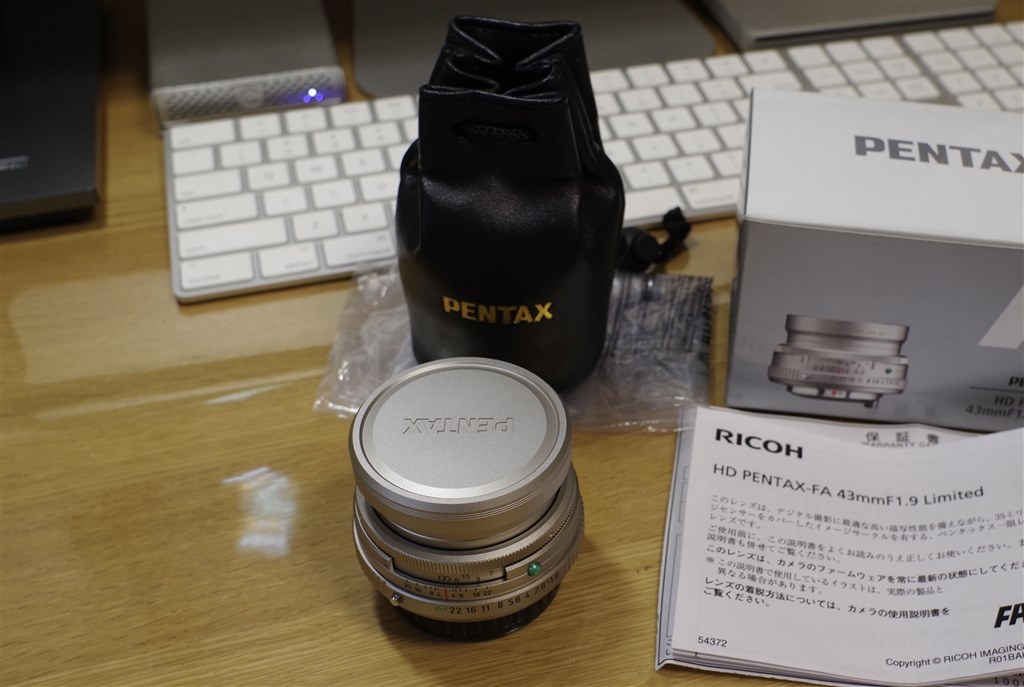結局は買ってしまいました』 ペンタックス HD PENTAX-FA 43mmF1
