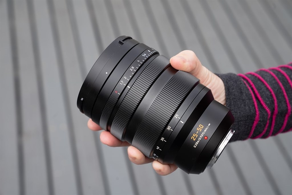 タムロン 35-150mm F/2-2.8 との大きさ比較』 パナソニック LEICA DG ...