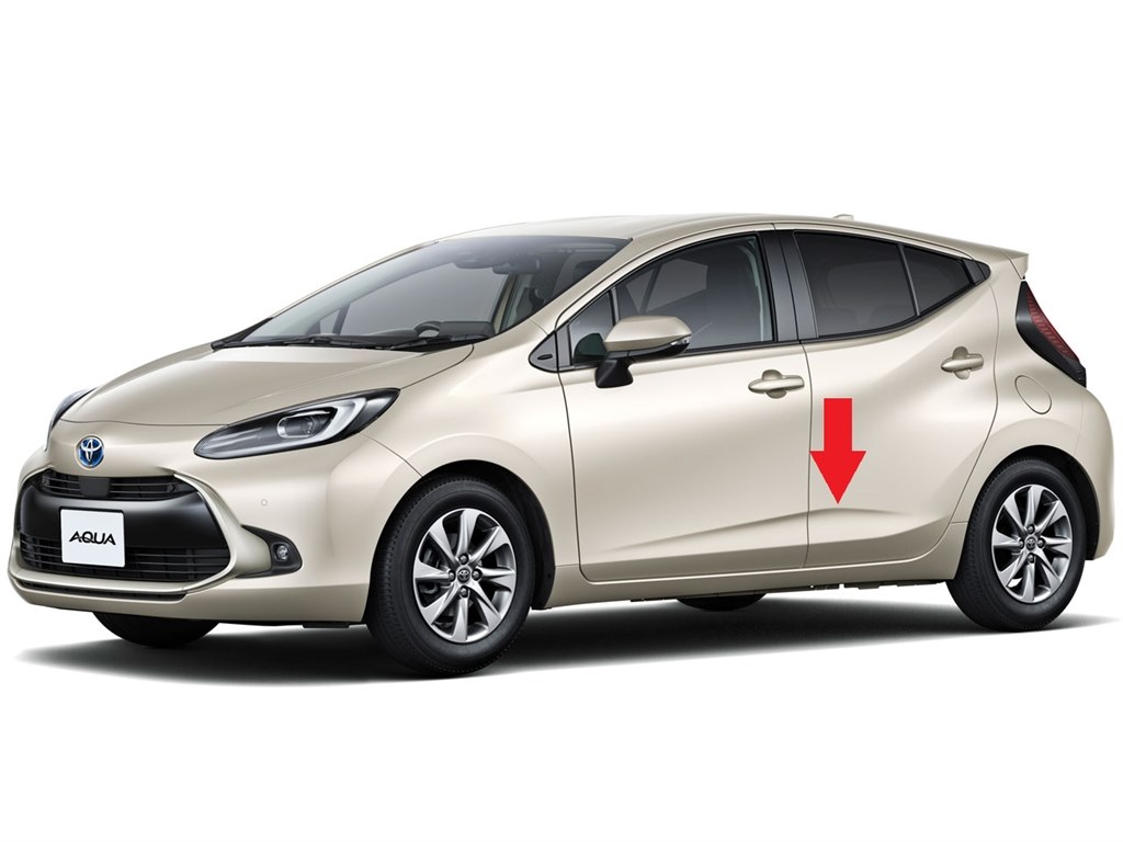 ドア下部のキャラクターラインについて トヨタ アクア 21年モデル のクチコミ掲示板 価格 Com