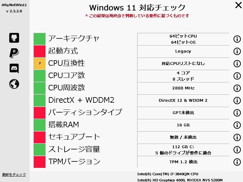 非対応ですがwin11動きました』 Dell Latitude E6430 のクチコミ掲示板 - 価格.com