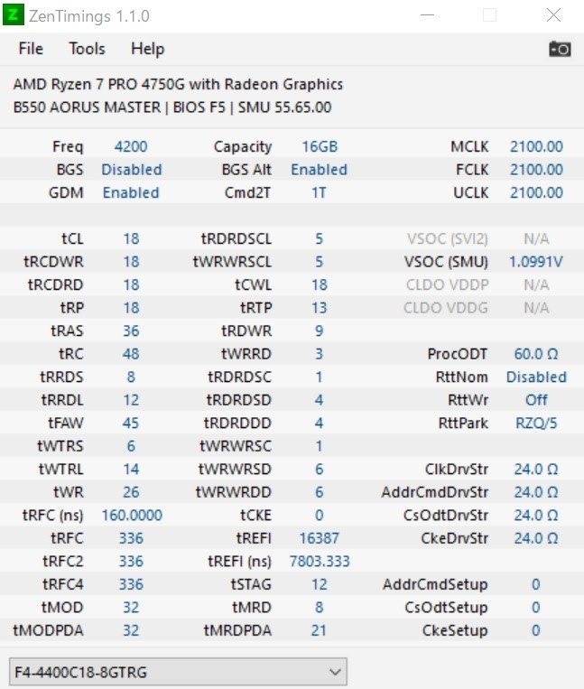 4750Gパワーアップ』 CFD W4U4133HX1-8G [DDR4 PC4-33000