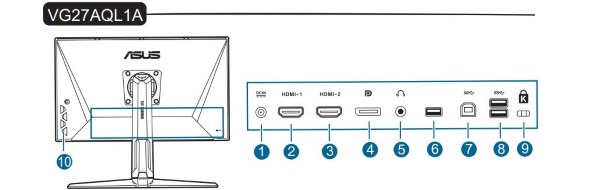 ア*ン様 VG27AQL1A Amazon.co.jp: ASUS ゲーミングモニター TUF Gaming VG27AQL1A