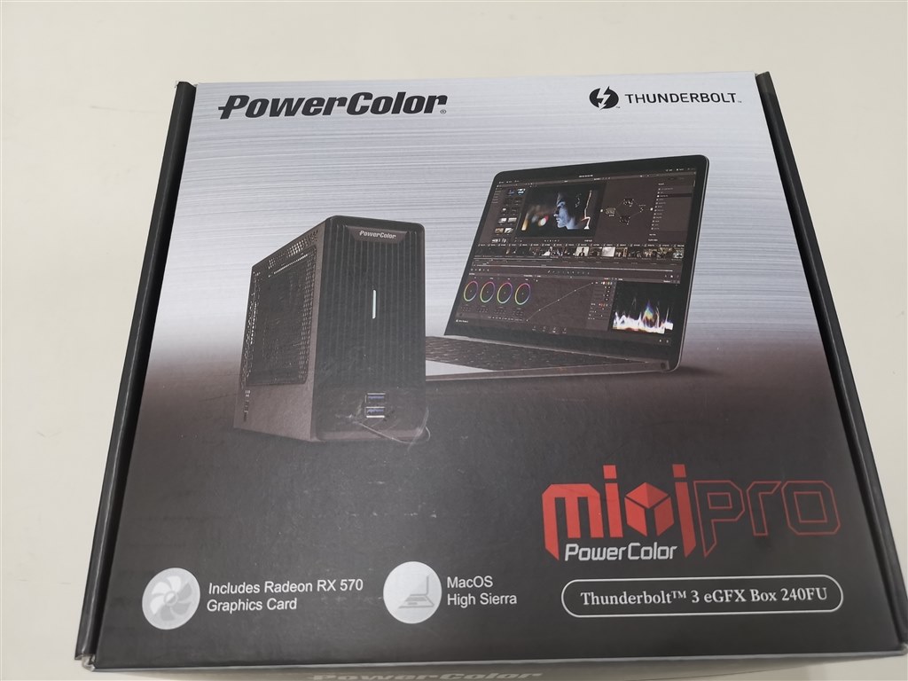 PowerColor MiniPro のRX 570の換装に成功』 ASRock Radeon RX 6600 XT