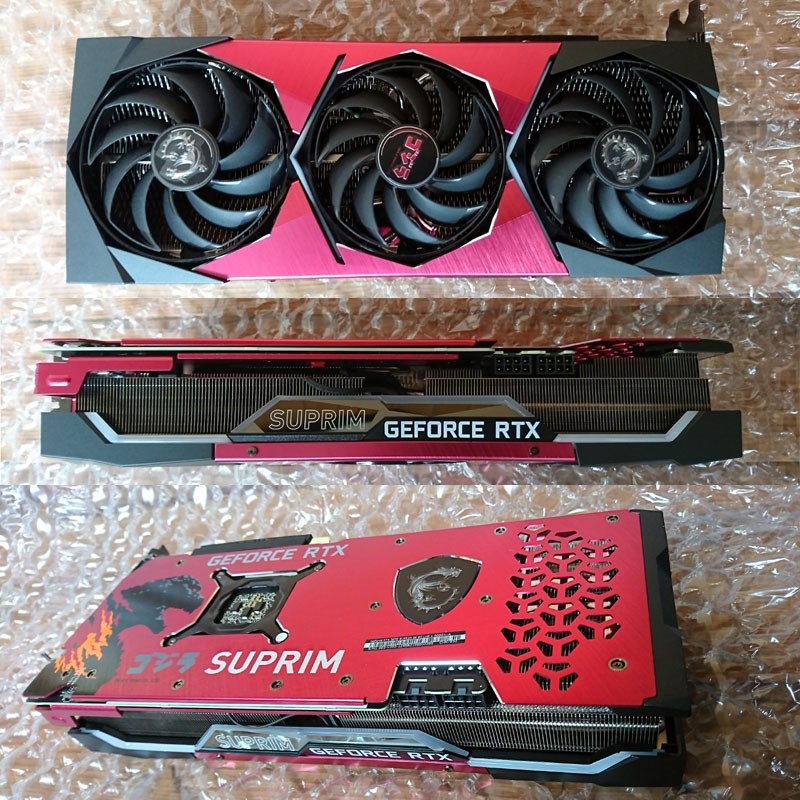 グラフィックボード RTX3070 SUPRIM 8GB GODZILLAMSI