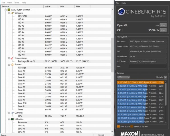 オーバークロックの方法、実績値あれば知りたい。』 AMD Ryzen 7 5800X