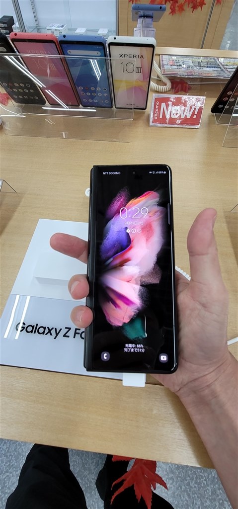実機を触ってきました』 サムスン Galaxy Z Fold3 5G SC-55B 実機を触ってきました』 サムスン Galaxy Z Fold3 5G SC-55B