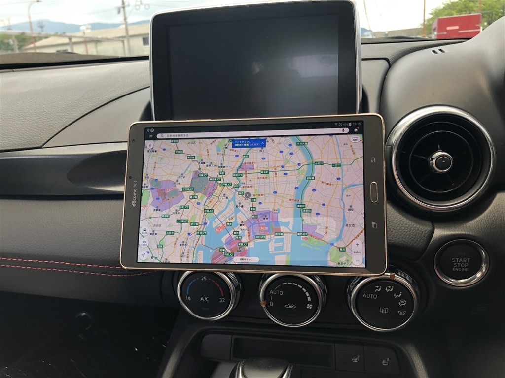 カーナビとして使えるでしょうか？』 NEC LAVIE Tab E TE508/KAS PC