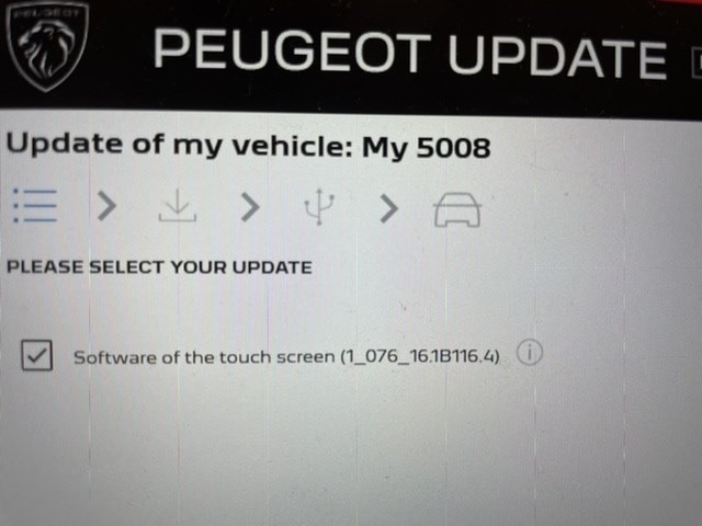 RCC（タッチパネル）ファームウェア アップデートについて』 プジョー SUV 5008 2017年モデル のクチコミ掲示板