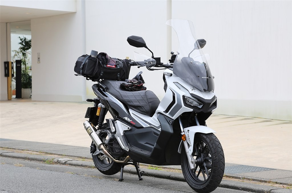 旭精機のロングスクリーン、防風効果は如何に？』 ホンダ ADV150 のクチコミ掲示板 - 価格.com